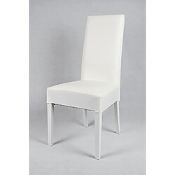 T M C S Tommychairs Set de 2 Luisa - Blanc