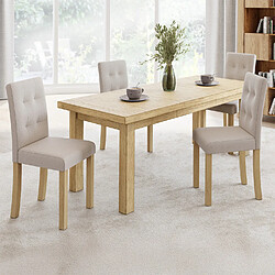 Idmarket MARKET POLGA - Beige