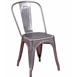 Nest Dream Chaise Bistro - Acier métallisé