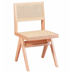 Nest Dream Chaise Compass Rotin et Frêne