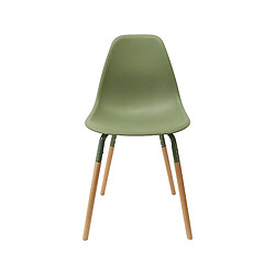 The Home Deco Factory Phenix (Lot de 2) - Vert pas cher