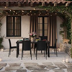 Grand Soleil Chaise Bistrot - Résine Haute Qualité