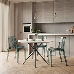 Grand Soleil Chaises Dune - Noir Anthracite