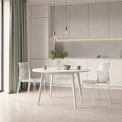 Grand Soleil Lot de 16 Chaises Gruvyer - Transparent