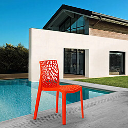 GRAND SOLEIL Chaises Gruvyer x22 - Orange