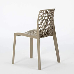 Avis Grand Soleil Chaises Gruvyer - Beige Juta