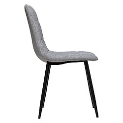 Avis Toilinux Chaises Sirac - Velours Gris