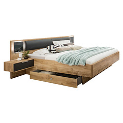 Pegane Chambre adulte complète - Chêne