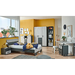 Pegane Chambre complète enfant - Graphite