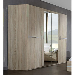 Pegane Chambre complète adulte - Chêne