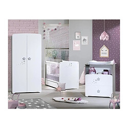 Baby Price Chambre bébé trio Nao blanc