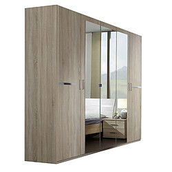 Pegane Chambre complète adulte - Chêne