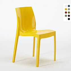 Grand Soleil Chaise Ice Polypropylène - Jaune
