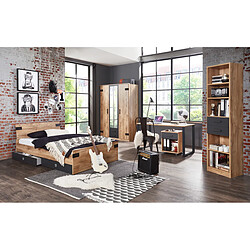 Pegane Chambre complète adulte - Graphite