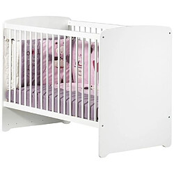 Baby price Chambre bébé trio Basic Coeur - Blanc