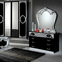 Dansmamaison Chambre Clotilde Noir/Argent