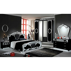 Dansmamaison Chambre Clotilde Noir/Argent