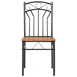 Avis vidaXL Chaises MDF