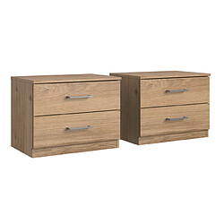 Avis Pegane Chambre Complète Adulte - Chêne Poutre/Chrome