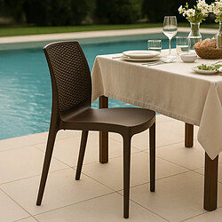 GRAND SOLEIL Chaise de Bar en Polyrattan