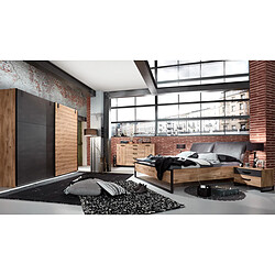 Pegane Chambre adulte complète - Chêne