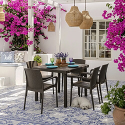 GRAND SOLEIL Chaises de jardin - Lot de 18