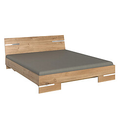 Pegane Chambre complète adulte - Chêne