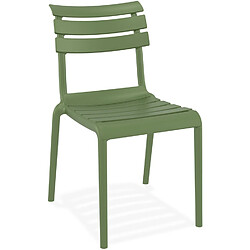 Alterego CHALA Chaise de jardin - Verte