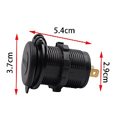 Avis Wewoo Universel Prise allume-cigare 4.2A 5V IP66