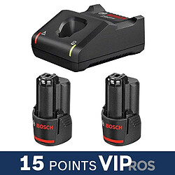 Bosch Pack batteries 12V et chargeur