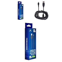Freaks and Geeks Câble PS4 micro USB 3M