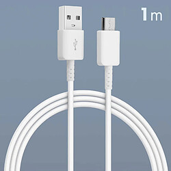 SAMSUNG Chargeur Secteur + Câble USB-C - Blanc pas cher