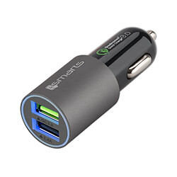 4Smarts Chargeur Allume-Cigare 2 Ports USB
