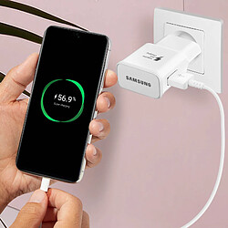 Avis SAMSUNG Chargeur Secteur + Câble USB-C - Blanc