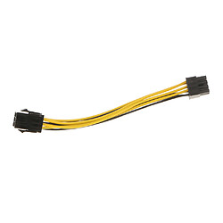 Câble adaptateur secteur PCI-E 6 à 8 Pin