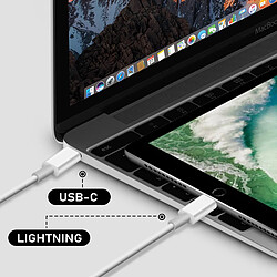 Avis APPLE Chargeur USB-C 20W + Câble Lightning - Blanc