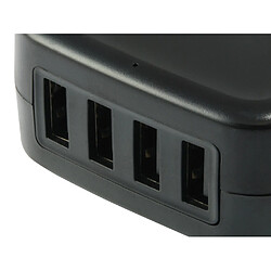 Avis CONCEPTRONIC ALTHEA Chargeur USB 4 Ports - 25W Noir