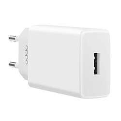 Oppo Chargeur Secteur - 10W 2A USB-A - Blanc