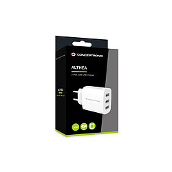 Avis Conceptronic ALTHEA13W Chargeur Mobile - Blanc