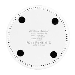 Avis Chargeur Sans-Fil Ultra-Mince Qi Support Charge Rapide Base Smartphone Noir YONIS