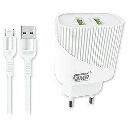 Goms Chargeur USB avec Câble Lightning 1m