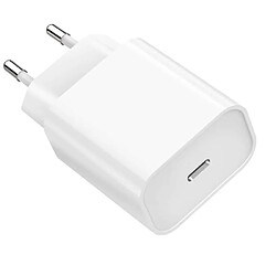 little boutik Chargeur Rapide 20W + Cable USB-C - Blanc