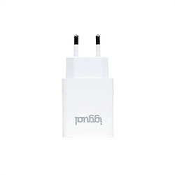 iggual Chargeur mural 12W - Blanc