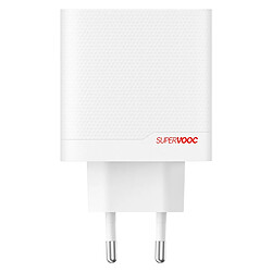 OnePlus SuperVOOC Chargeur Secteur Blanc
