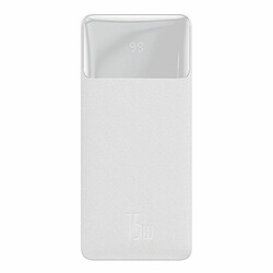 Baseus Bipow Power Bank 30000 mAh - Blanc