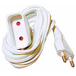 Cordon prolongateur électrique 6 A - 3 m