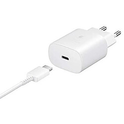 Visiodirect Chargeur Rapide 25W USB-C - Blanc