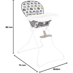 Graco chaise haute bébé Snack N' Stow