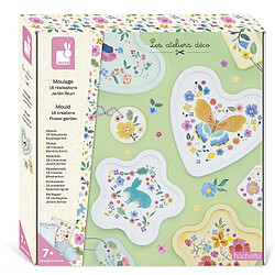 Juratoys-Janod Moulage jardin fleuri - 16 realisations