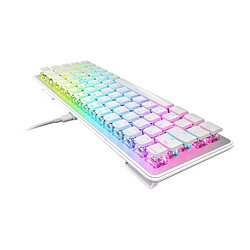 Clavier gaming optique et mécanique sans fil - Turtle Beach - Vulcan II Mini - Blanc